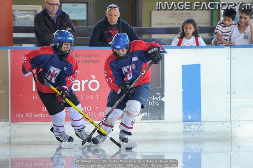 2011-04-09 Como 1365 Hockey Milano Rossoblu U11-Aosta - Bryan Suevo